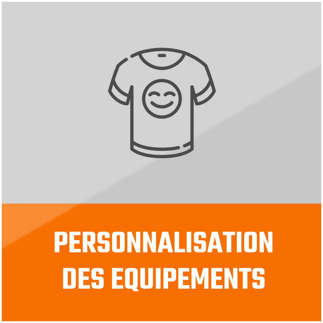 Proequip Personnalisation des equipements